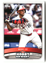 Load image into Gallery viewer, Brooks Lee 2025 Topps Hobby Rip Night #14

