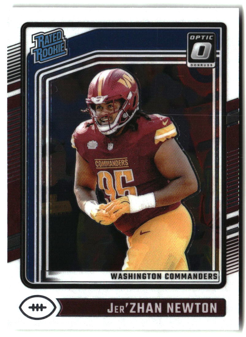Jer'Zhan Newton 2024 Donruss Optic #252