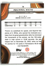 Squirrel White 2024 Bowman University Best Speckle Refractor #70