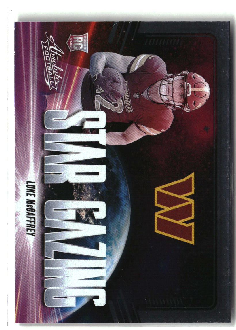 Luke McCaffrey 2024 Panini Absolute Star Gazing #SG-LMY