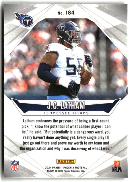 J.C. Latham 2024 Panini Phoenix #184
