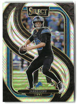 Jared Goff 2024 Panini Select Silver Prizm #123