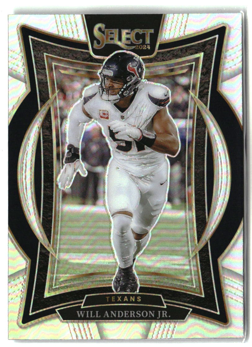 Will Anderson Jr. 2024 Panini Select Silver Prizm #100