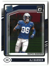 AJ Barner 2024 Donruss Optic #204