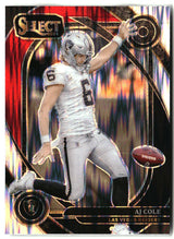AJ Cole 2024 Panini Select Black & Red Prizm Shock #203