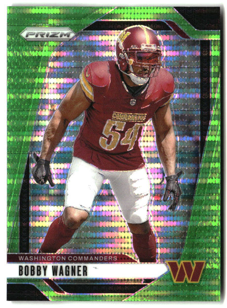 Bobby Wagner 2024 Panini Prizm Neon Green Pulsar #293