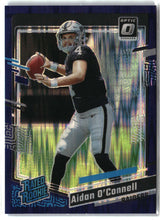 Aidan O'Connell 2023 Donruss Optic Purple Shock #258