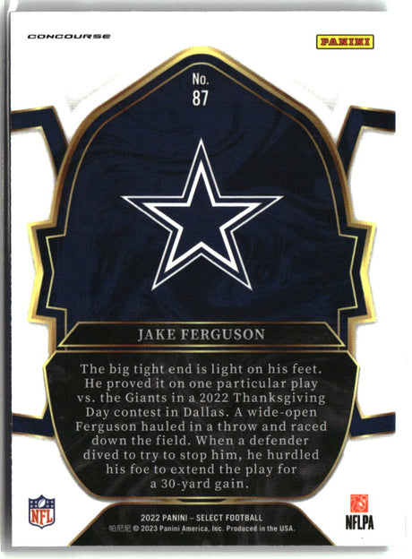 Jake Ferguson 2022 Panini Select #87