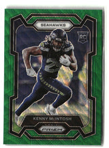 Kenny McIntosh 2023 Panini Prizm Green Wave #391