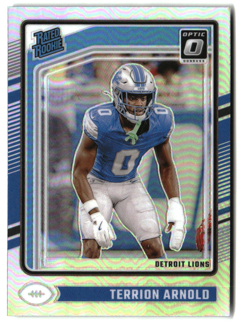 Terrion Arnold 2024 Donruss Optic Holo #290