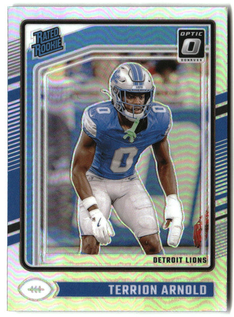 Terrion Arnold 2024 Donruss Optic Holo #290