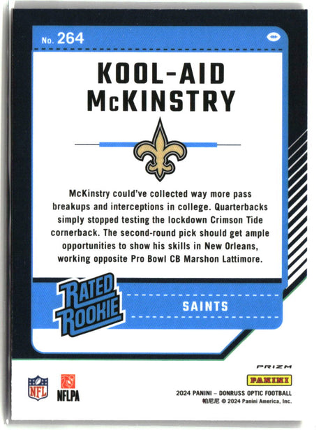 Kool-Aid McKinstry 2024 Donruss Optic Red Hyper #264