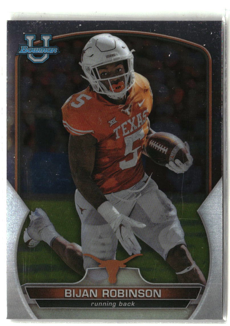 Bijan Robinson 2022 Bowman University Chrome #70