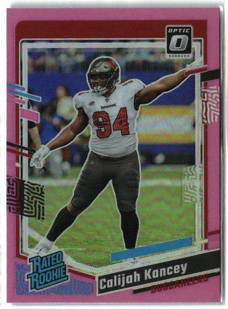 Calijah Kancey 2023 Donruss Optic Pink #295