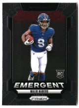 Malik Nabers 2024 Panini Prizm - Emergent #6