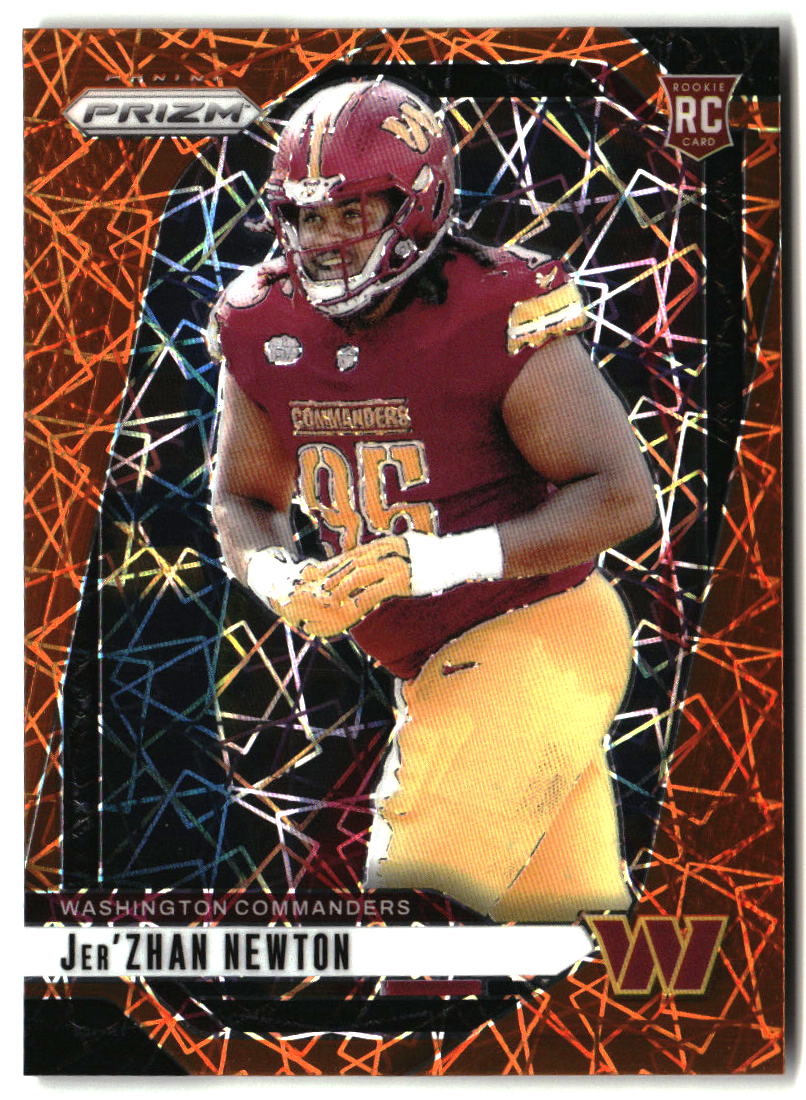 Jer'Zhan Newton 2024 Panini Prizm Lazer #351