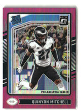 Quinyon Mitchell 2024 Donruss Optic Pink #282
