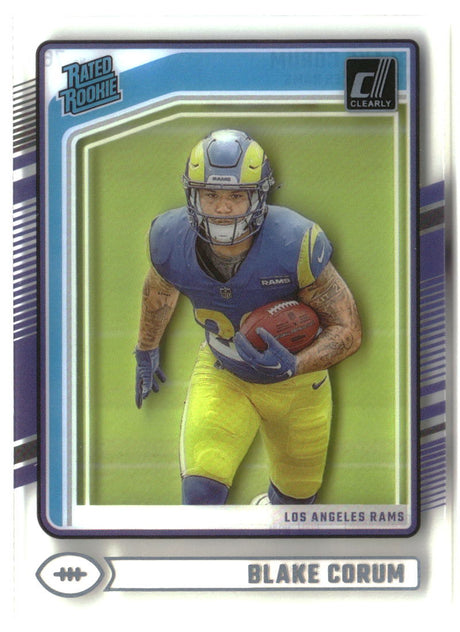 Blake Corum 2024 Clearly Donruss #76