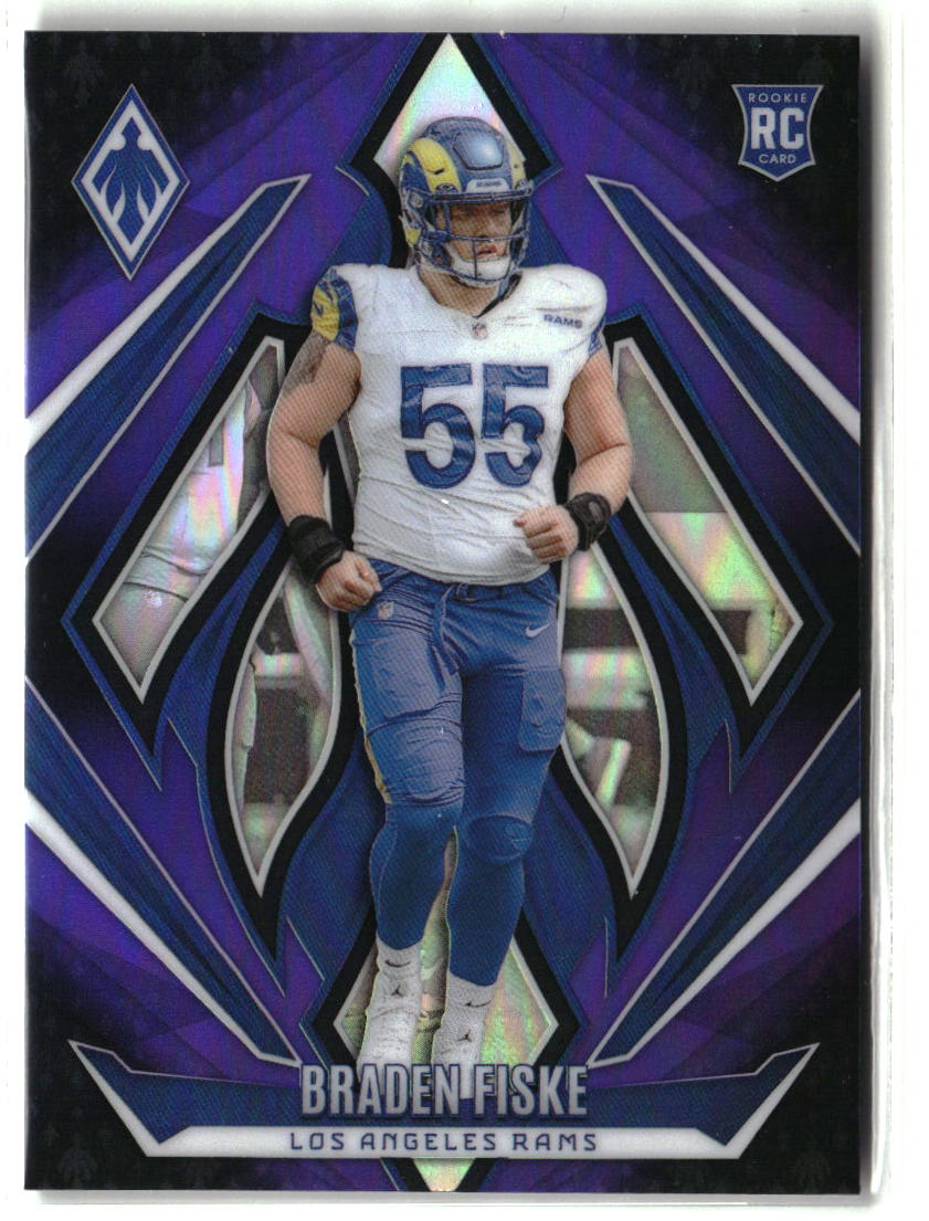 Braden Fiske 2024 Panini Phoenix Purple #160