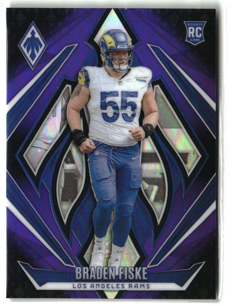 Braden Fiske 2024 Panini Phoenix Purple #160