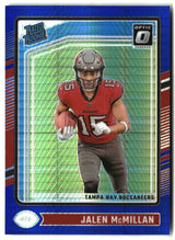 Jalen McMillan 2024 Donruss Optic Blue Hyper #239