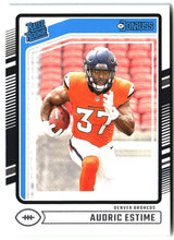 Audric Estime 2024 Donruss #335