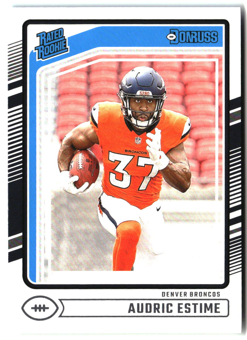 Audric Estime 2024 Donruss #335