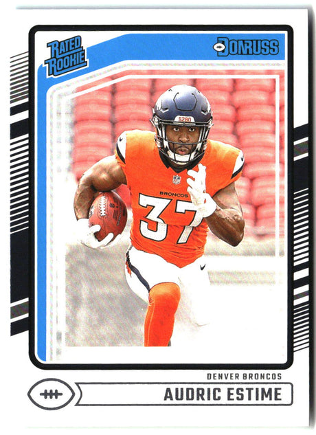 Audric Estime 2024 Donruss #335
