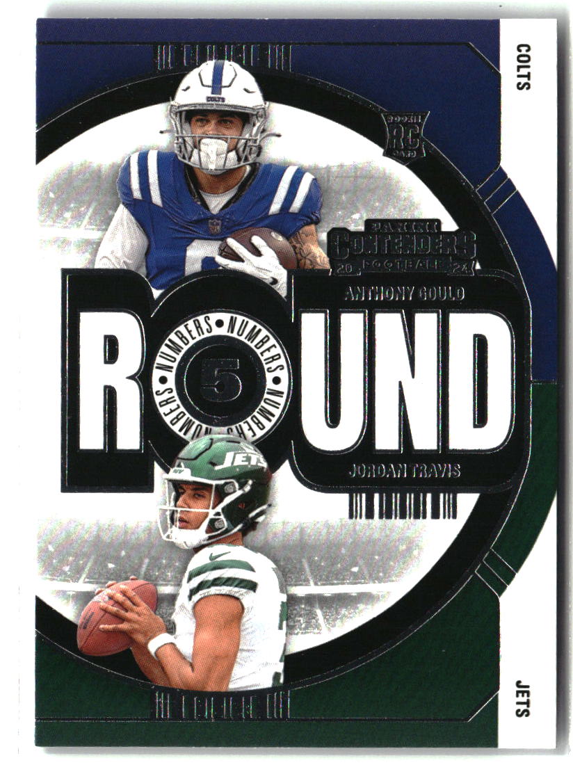 Anthony Gould / Jordan Travis 2024 Panini Contenders Round Numbers #19