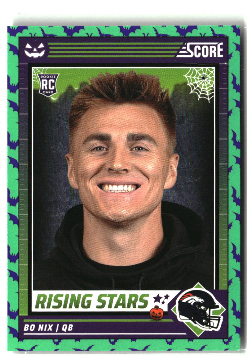Bo Nix 2024 Score-A-Treat Rising Stars Green Bats #4