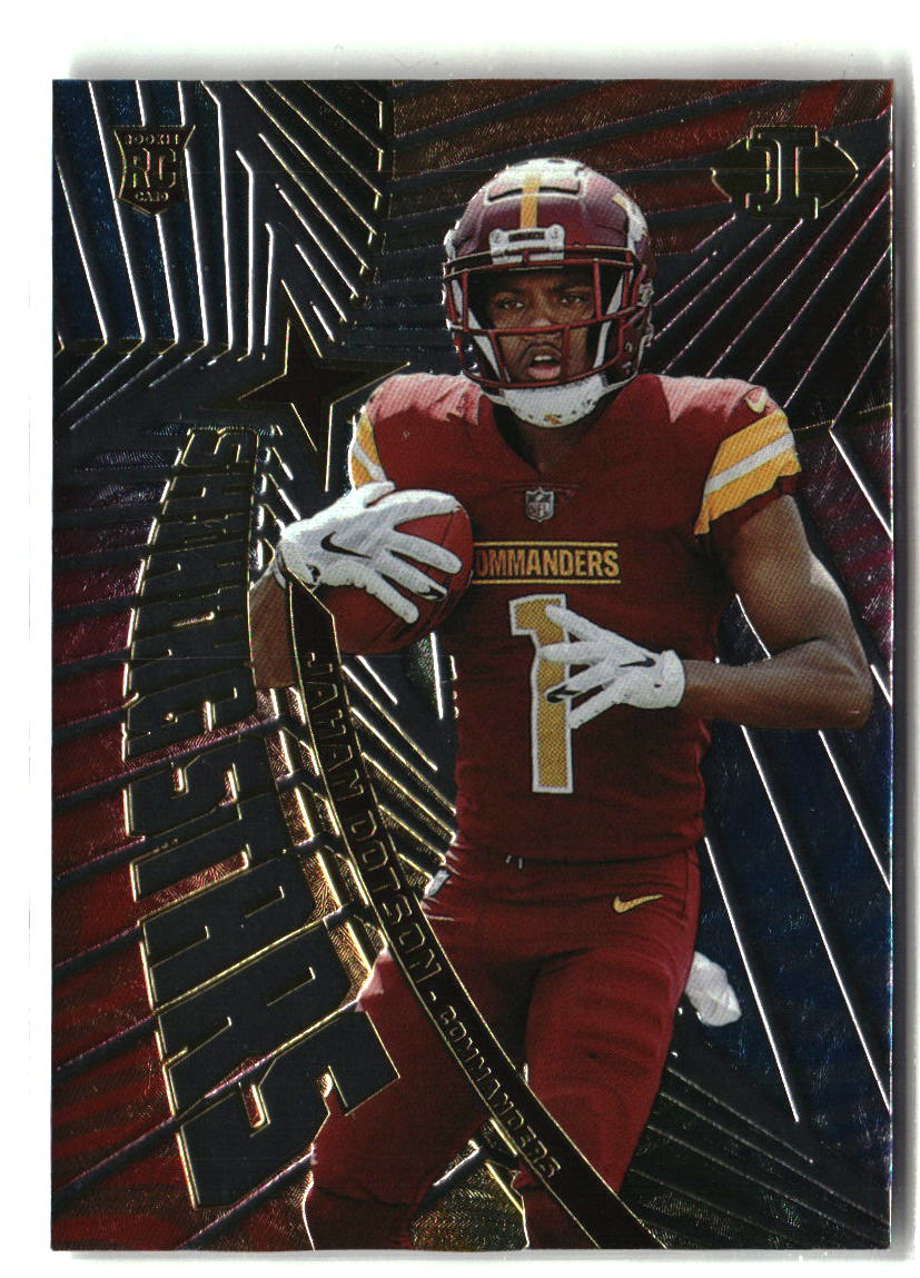Jahan Dotson 2022 Panini Illusions Shining Stars #SS-14