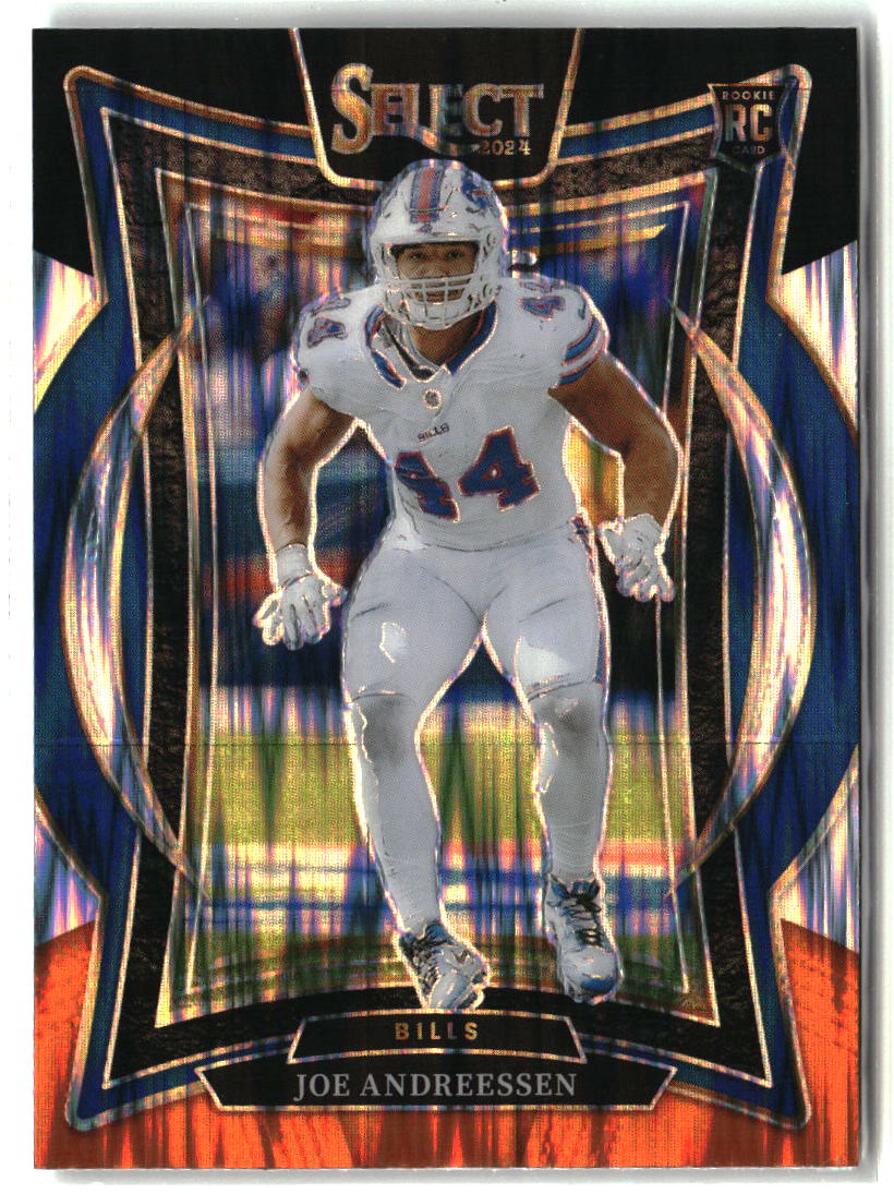 Joe Andreessen 2024 Panini Select Black & Orange Prizm Shock #20