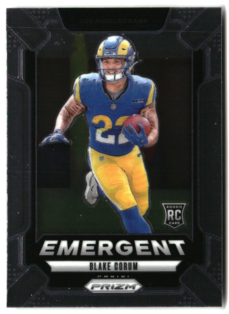 Blake Corum 2024 Panini Prizm Emergent #10