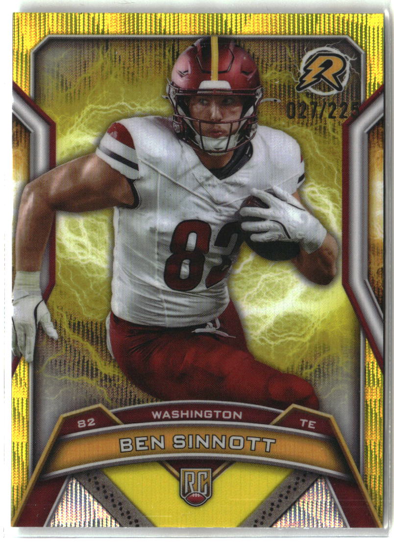 Ben Sinnott 2024 Topps Resurgence Yellow Surge #198 #/225