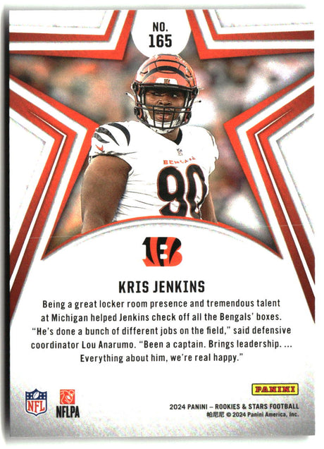 Kris Jenkins 2024 Panini Rookies & Stars #165