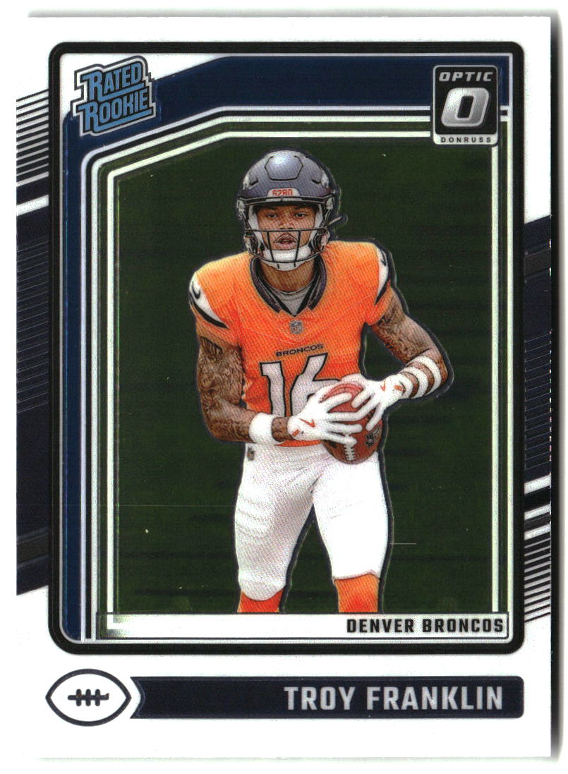 Troy Franklin 2024 Donruss Optic #294