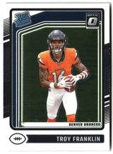 Troy Franklin 2024 Donruss Optic #294