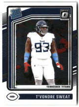 T'Vondre Sweat 2024 Donruss Optic #295