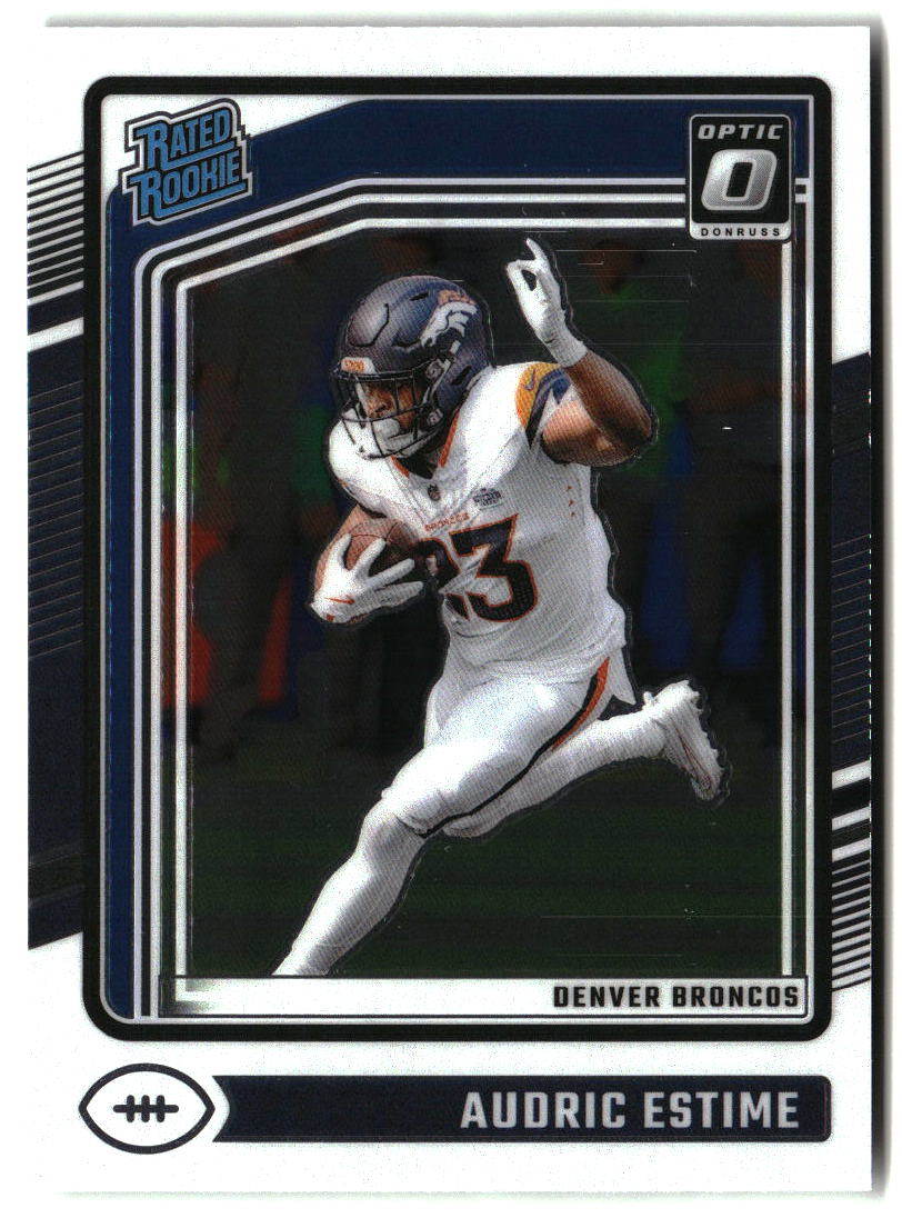 Audric Estime 2024 Donruss Optic #206