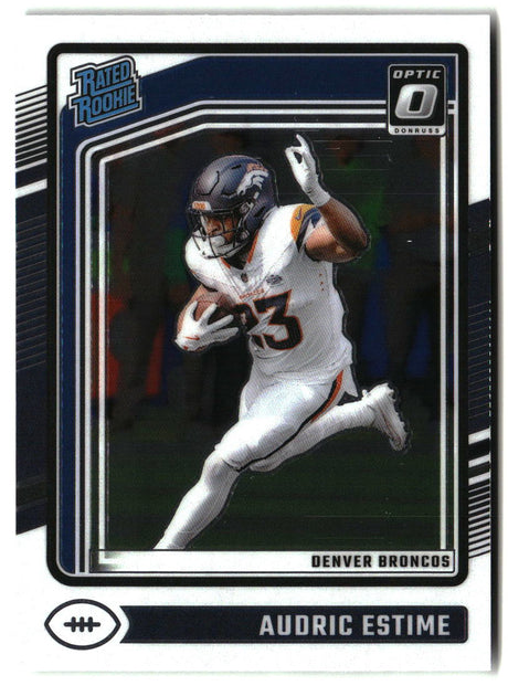 Audric Estime 2024 Donruss Optic #206