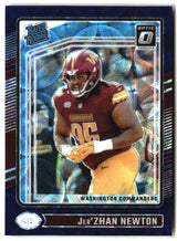Jer'Zhan Newton 2024 Donruss Optic Purple Scope #252