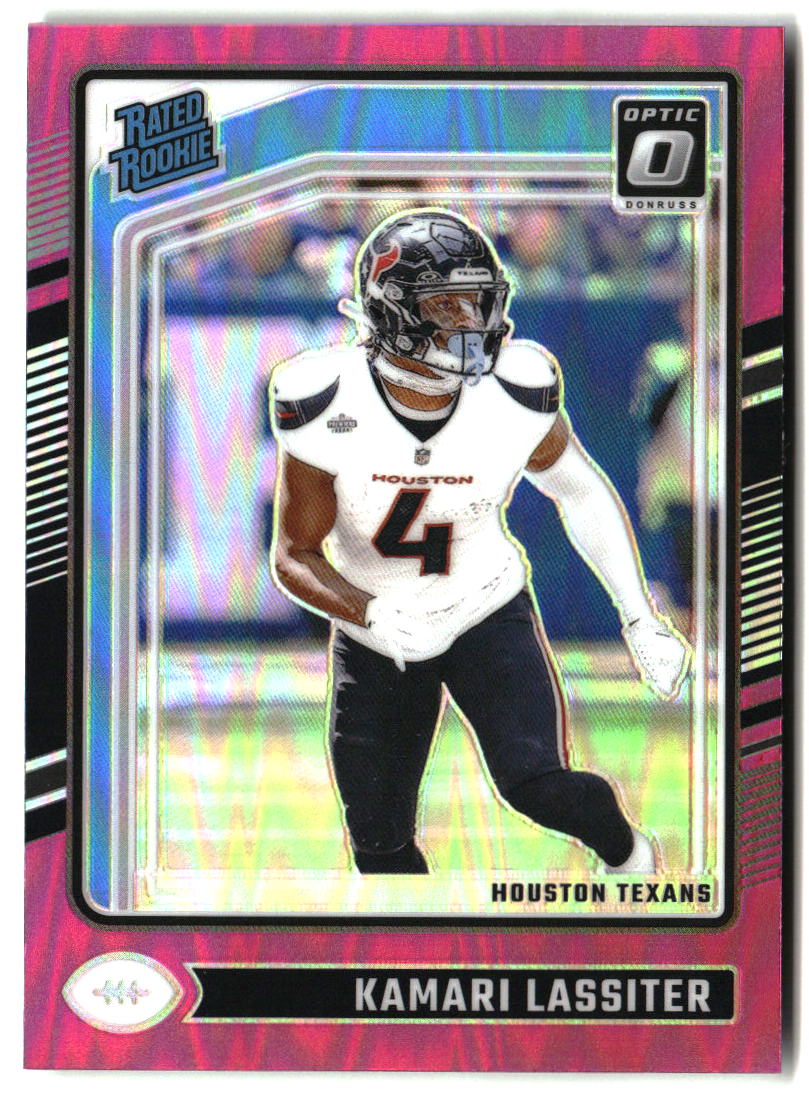 Kamari Lassiter 2024 Donruss Optic Pink #261