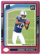 Adonai Mitchell 2024 Donruss Optic Pink #203