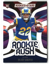 Blake Corum 2024 Panini Rookies & Stars Rookie Rush #RR-BCM