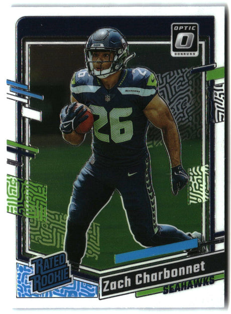 Zach Charbonnet 2023 Donruss Optic #294