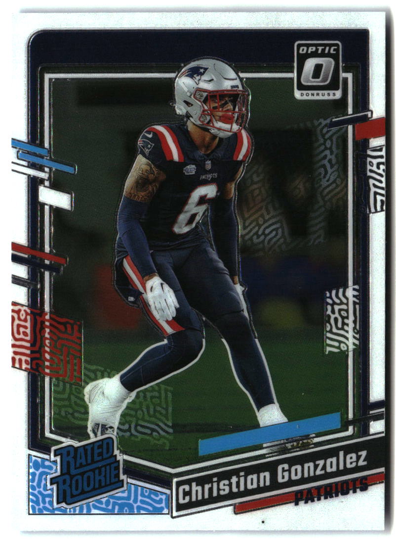 Christian Gonzalez 2023 Donruss Optic #274