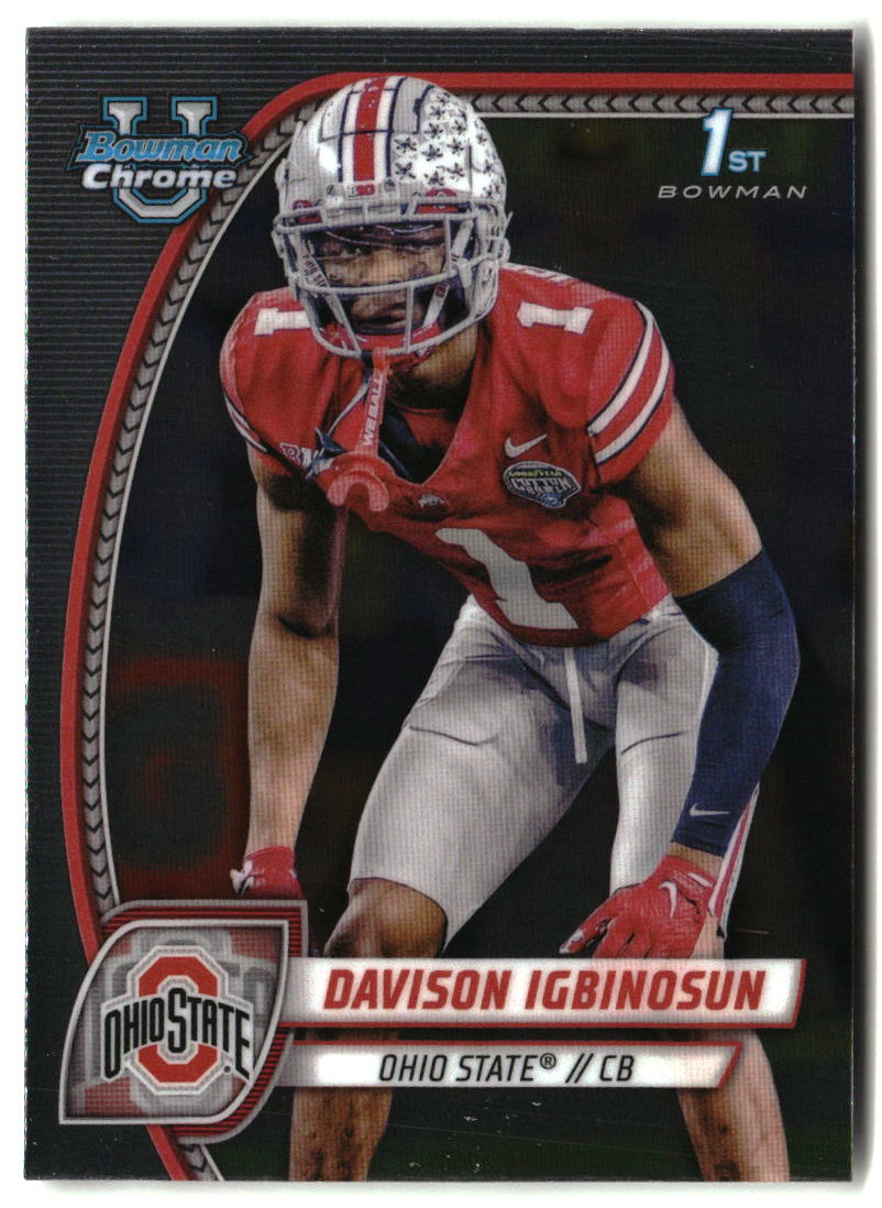Davison Igbinosun 2024 Bowman University Chrome #54