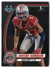 Davison Igbinosun 2024 Bowman University Chrome #54