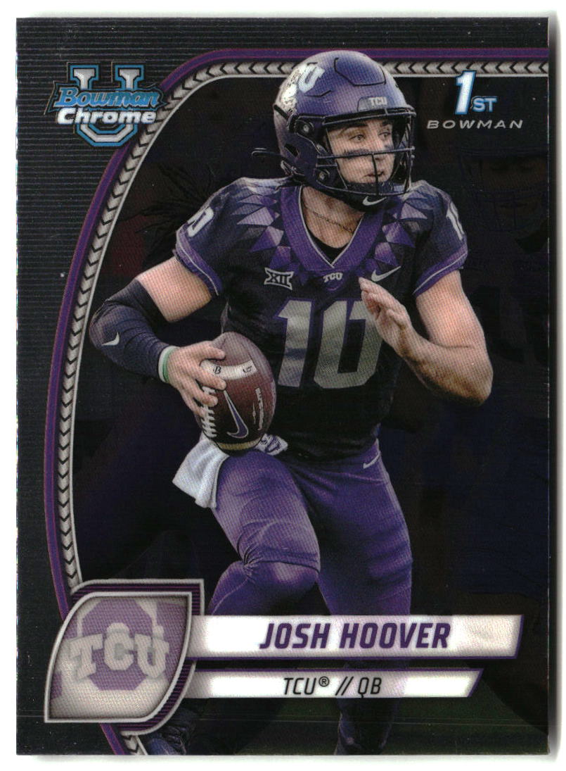 Josh Hoover 2024 Bowman University Chrome #108