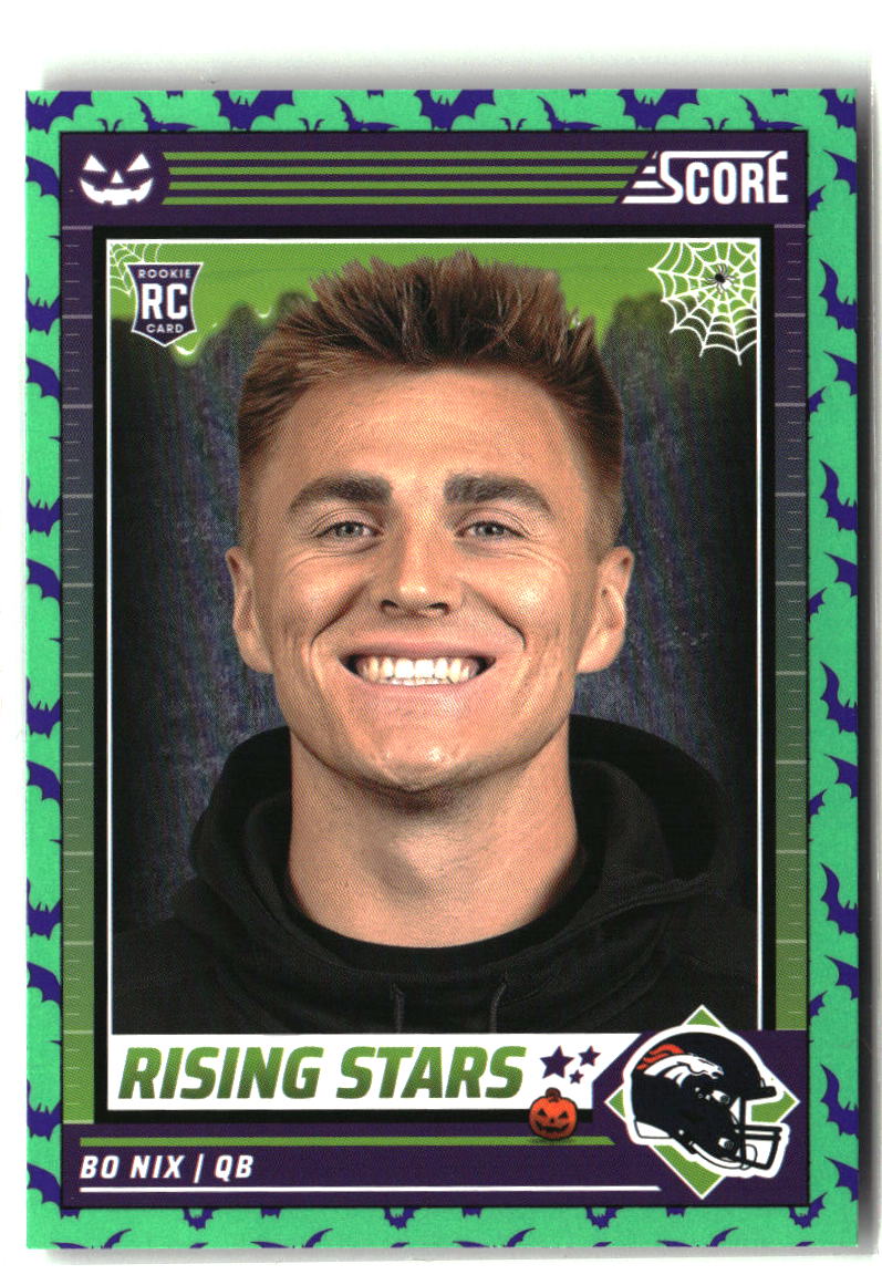 Bo Nix 2024 Score-A-Treat Rising Stars Green Bats #4